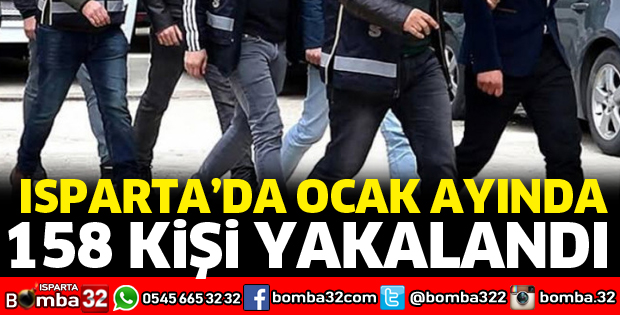158 KİŞİ YAKALANDI