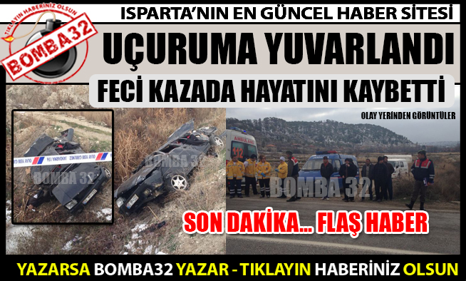 FECİ KAZA 1 ÖLÜ