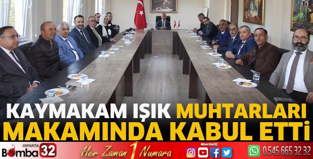19 Ekim Muhtarlar Günü kutlandı