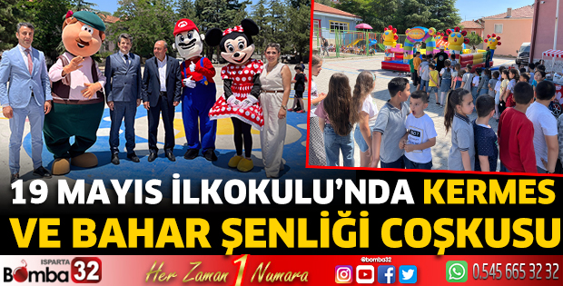 19 Mayıs İlkokulu’nda Kermes ve Bahar Şenliği Coşkusu