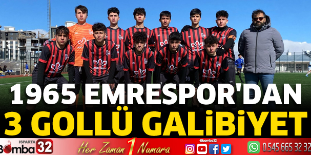 1965 Emrespor'dan galibiyet 
