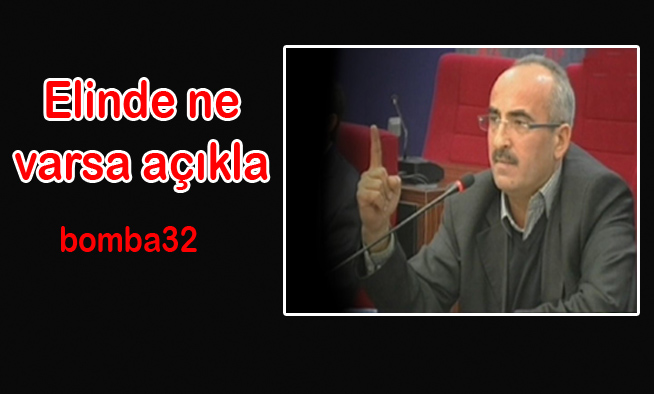 Elinde ne varsa açıkla