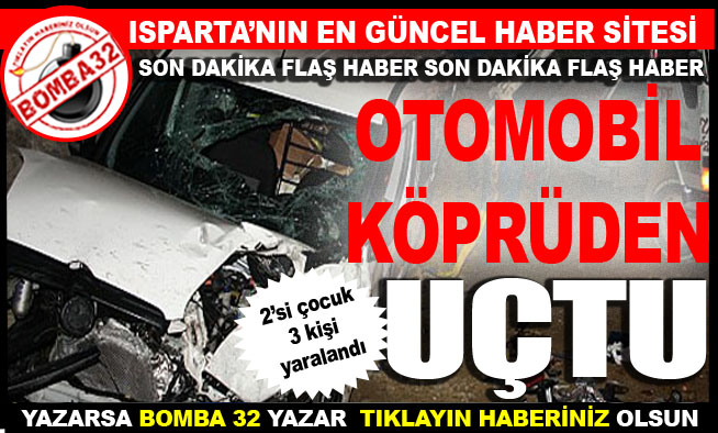 Otomobil, Köprüden Aşağı Uçtu