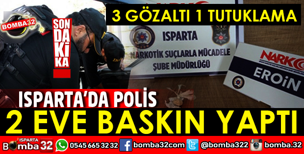 2 EVE BASKIN 3 GÖZALTI 1 TUTUKLAMA