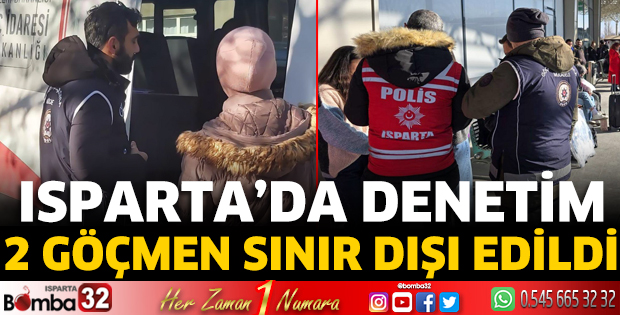 2 göçmen sınır dışı edildi