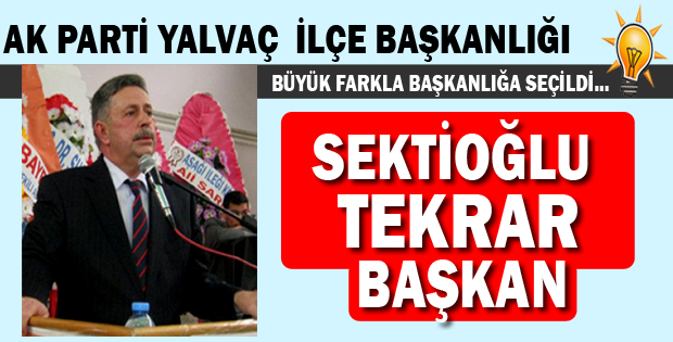 TEKRAR BAŞKAN !