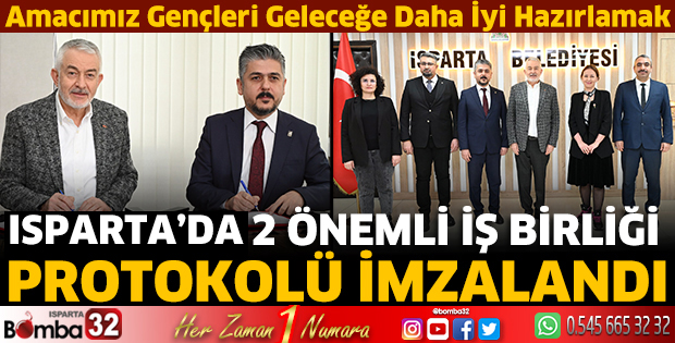 2 önemli iş birliği protokolü imzalandı