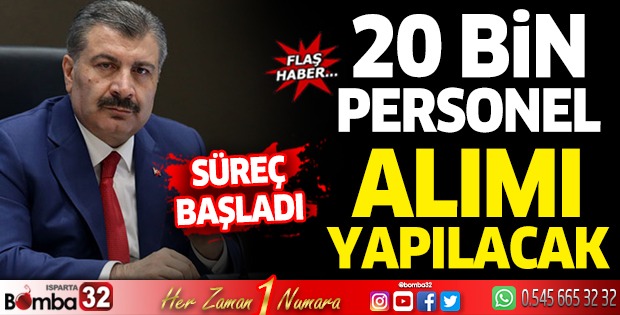 20 BİN SÖZLEŞMELİ PERSONEL ALINACAK