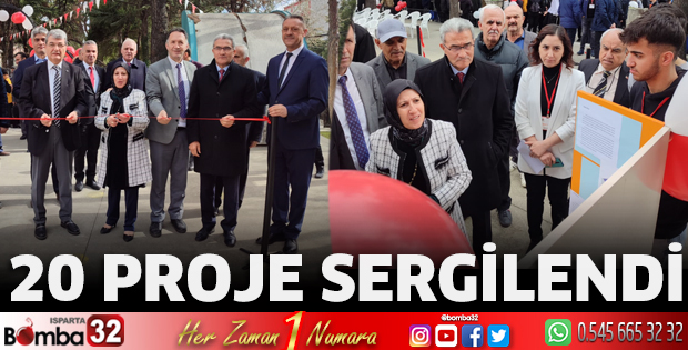 20 proje sergilendi 