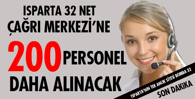 200 PERSONEL DAHA ALINACAK!