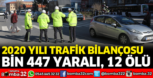 2020 YILI TRAFİK BİLANÇOSU AÇIKLANDI