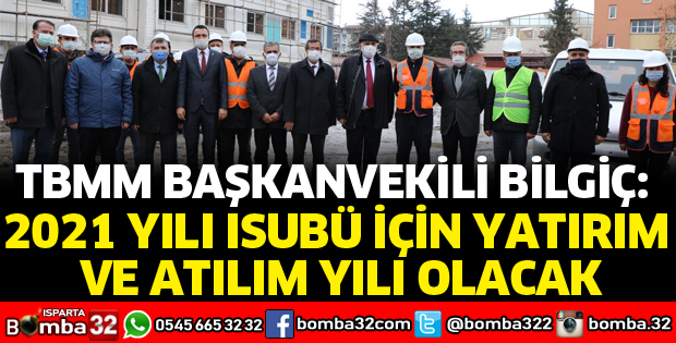2021 YILI ISUBÜ İÇİN YATIRIM VE ATILIM YILI OLACAK