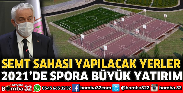 2021’DE SPORA BÜYÜK YATIRIM