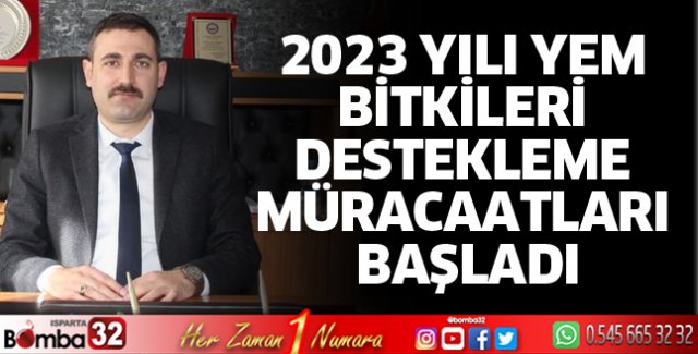 2023 Yılı Yem Bitkileri Destekleme Müracaatları Başladı
