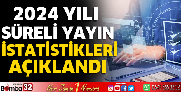 2024 Yılı Süreli Yayın İstatistikleri açıklandı