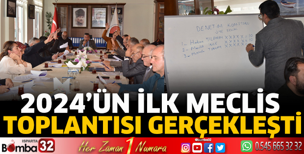 2024’ün ilk meclis toplantısı gerçekleşti