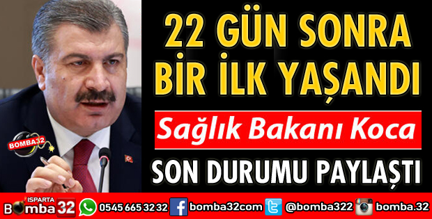 22 GÜN SONRA BİR İLK YAŞANDI