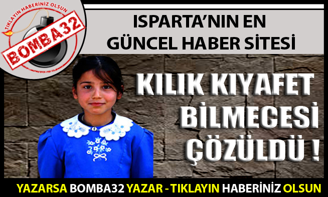 OKULLARDA KILIK KIYAFET BİLMECESİ ÇÖZÜLDÜ...