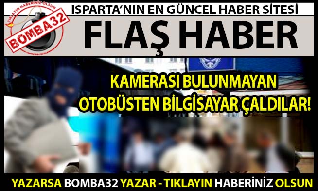 OTOBÜSTE HIRSIZLIK ALARMI!