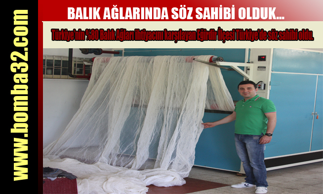 Balık Ağlarında Eğirdir Söz Sahibi