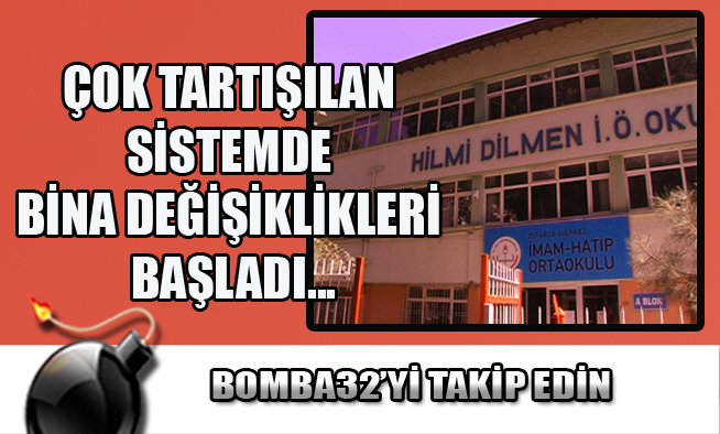 OKUL TABELALARI DEĞİŞİYOR...