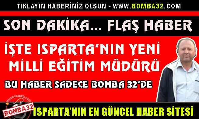 İŞTE YENİ MİLLİ EĞİTİM MÜDÜRÜ