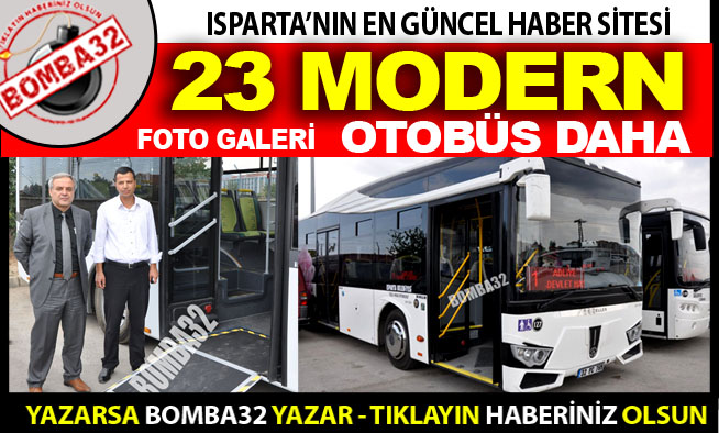 OTOBÜS FİLOSU GÜÇLENİYOR