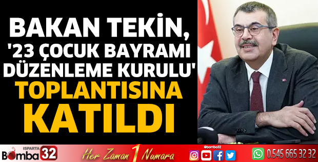 23 Nisan Çocuk Bayramı Düzenleme Kurulu toplantısı