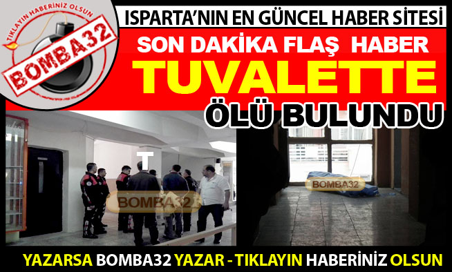SİTE TUVALETİNDE ÖLÜ BULUNDU