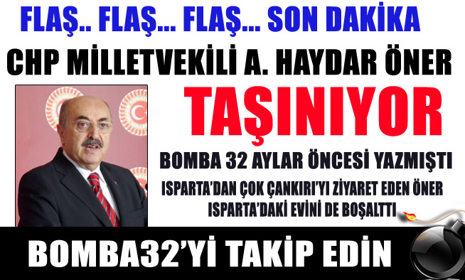 ÖNER TAŞINIYOR