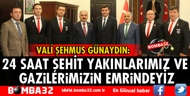 24 SAAT ŞEHİT YAKINLARI VE GAZİLERİMİZİN EMRİNDEYİZ