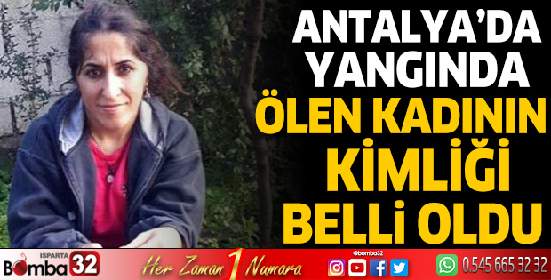 25 gün önce yangında ölen kadının kimliği, DNA testiyle belirlendi