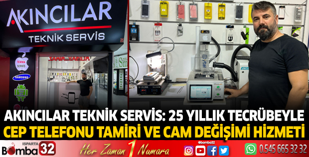 25 Yıllık Tecrübeyle Cep Telefonu Tamiri ve Cam Değişimi Hizmeti