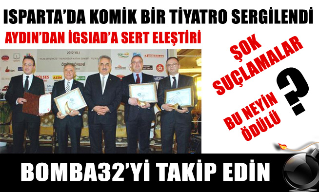 BU NEYİN ÖDÜLÜ?