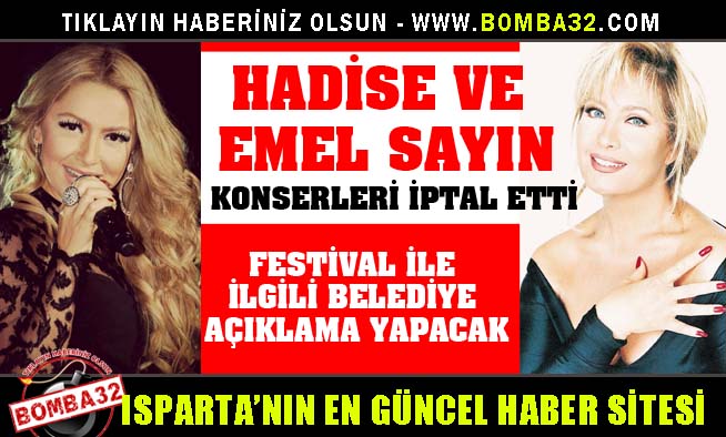 FESTİVAL İPTAL EDİLİYOR
