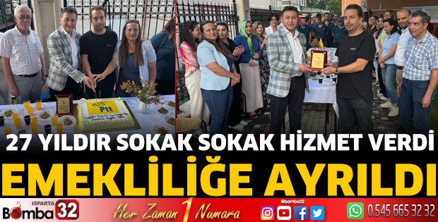 27 yıldır sokak sokak hizmet verdi