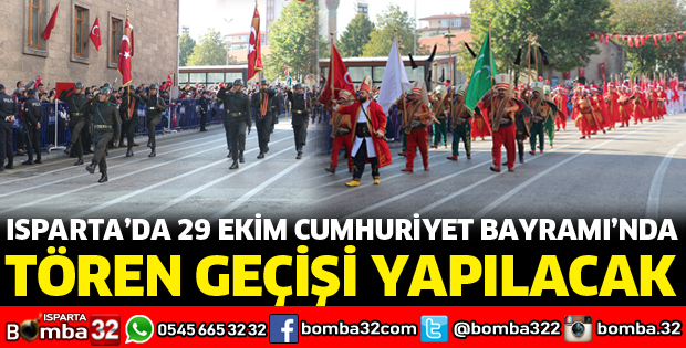 29 EKİM'DE TÖREN GEÇİŞİ YAPILACAK
