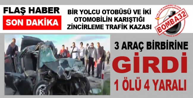 3 Araç Birbirine Girdi