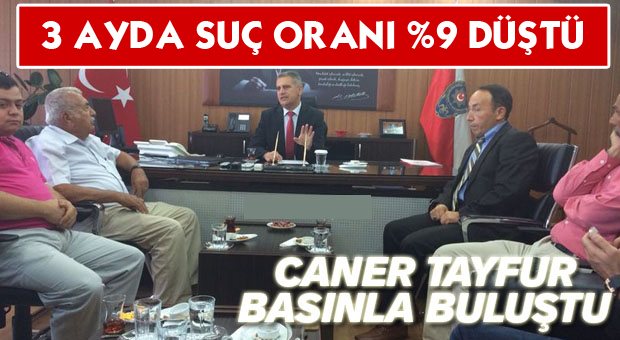 3 AYDA SUÇ ORANI YÜZDE 9 AZALDI...