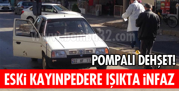 ESKİ KAYINPEDERİNİ VURDU!