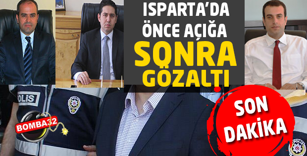 3 KAYMAKAM GÖZALTINA ALINDI