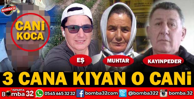 3 KİŞİNİN KATİLİ İŞTE O CANİ 