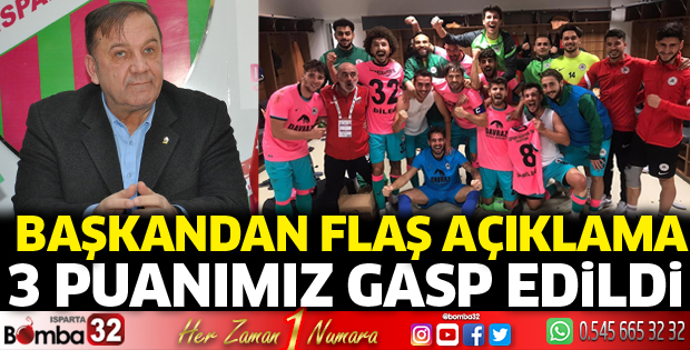 3 puanımız gasp edildi