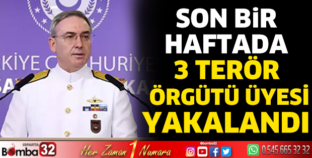3 terör örgütü üyesi yakalandı