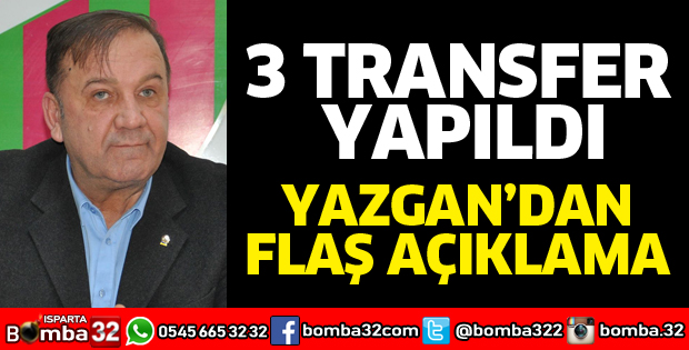 3 TRANSFER YAPILDI