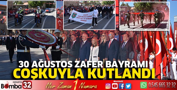 30 Ağustos Zafer Bayramı Coşkuyla Kutlandı