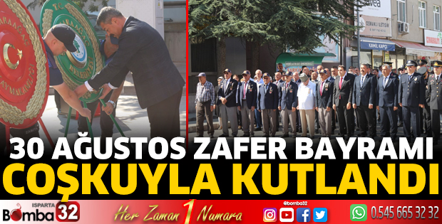 30 Ağustos Zafer Bayramı coşkuyla kutlandı