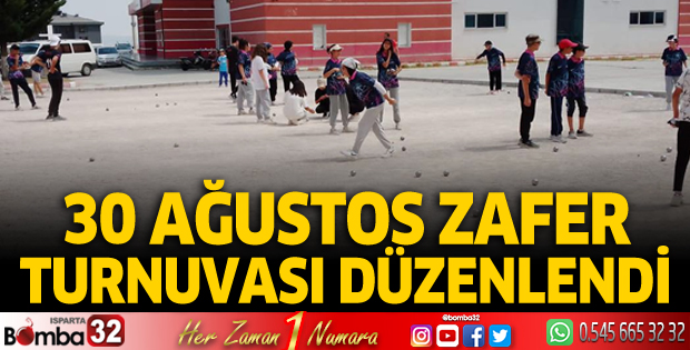 30 Ağustos Zafer Turnuvası gerçekleştirildi