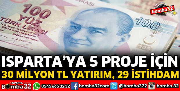30 MİLYON TL YATIRIM VE 29 İSTİHDAM