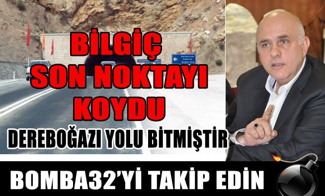 DEREBOĞAZI TAMAM...